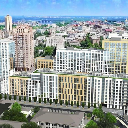 Designer Apartment In The Residential Complex "Yaroslavivsky City" In The Center Of Kiev المظهر الخارجي الصورة