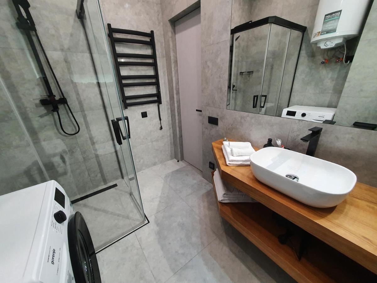 Designer Apartment In The Residential Complex "Yaroslavivsky City" In The Center Of Kiev المظهر الخارجي الصورة
