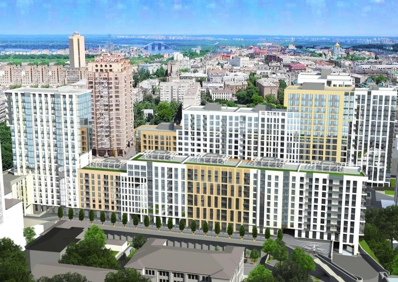 Designer Apartment In The Residential Complex "Yaroslavivsky City" In The Center Of Kiev المظهر الخارجي الصورة